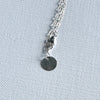 Sugarcane Sterling Silver Bar Chain Necklace - Nickel-Free Hypoallergenic